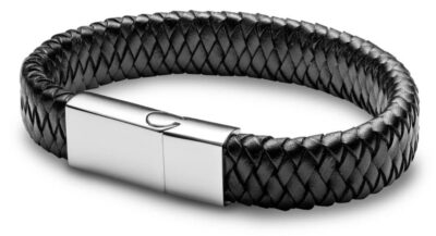 G. Seller memorial product: KS14 - Leather Cuff Bracelet photo