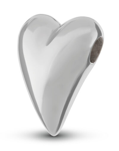 G. Seller memorial product: KS40 - Slanted Heart Pendant photo