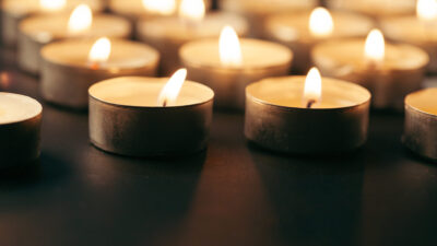 What do you call a funeral without a service? banner background photograph