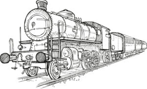 Train graphic